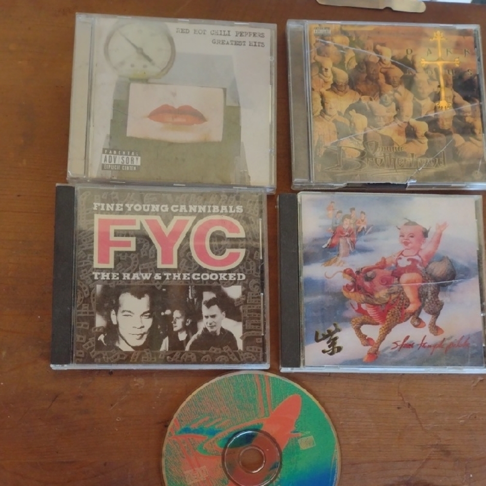 CD Collection with Colorful Covers